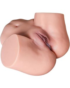 21.5LB Life Size Sex Doll for Men Realistic Skin Texture Soft Big Ass & Pussy,with 2 Hole Deeper Vagina&Tight Anal