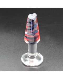 Pyrex Crystal Glass Dildo Anal Butt Plug