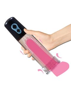 Safe Silicone Automatic Penis Pump Vibrator