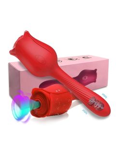 Rose Vibrator Clitoris Sucker Female Dildo Sucking Vibator Vacuum Stimulator Sex Toys