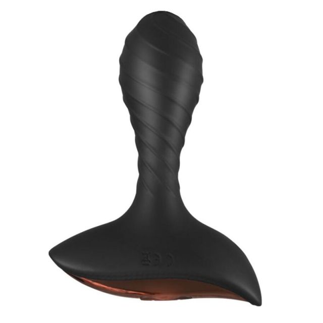 Smooth Silicon Anal Vibrator Butt Plug Sex Toys with 10 Powerful Vibration Patterns