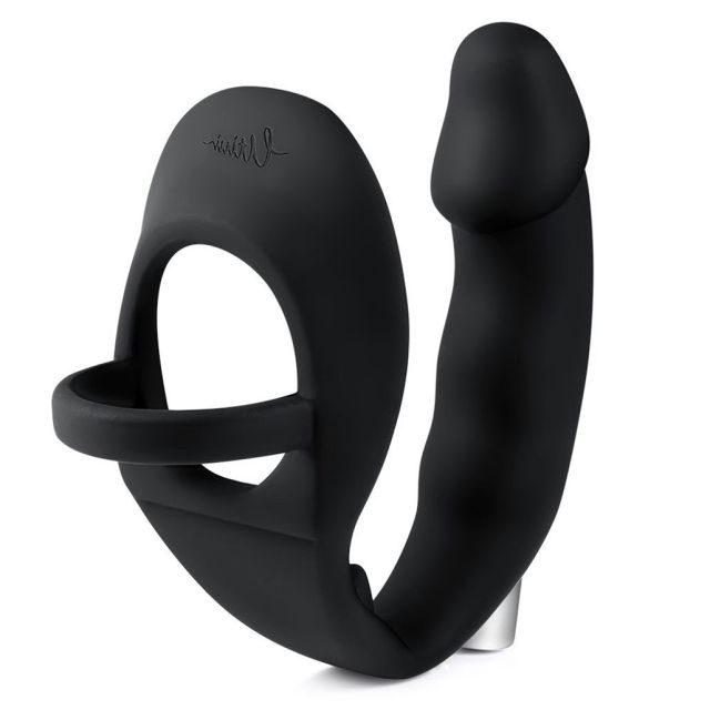 Rechargeable Anal Plug with Detachable Bullet Vibrator and Precise Motor