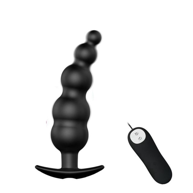 Vibrating Anal Plug and Prostate Massager Trainer Butt Plug for male beginner