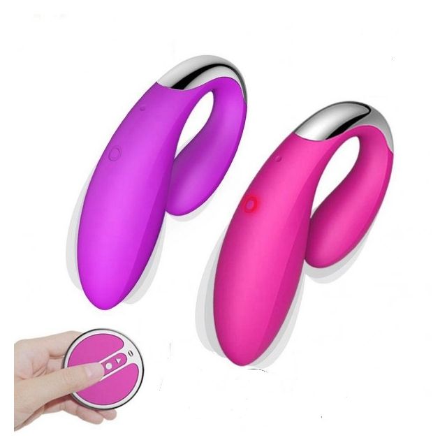 Female G spot Wireless Vibrator Silicone Massager For Couple