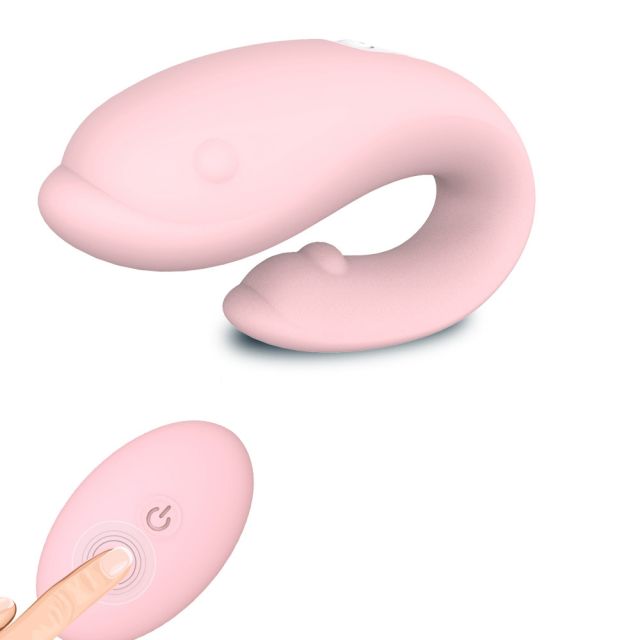 Strap On G Spot Clitoris Vibrator With Dual Motor For Couple Play