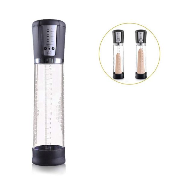 Electric Men's Penis Enlargement Vacuum Pump With Air Pressure Setting Device 110628