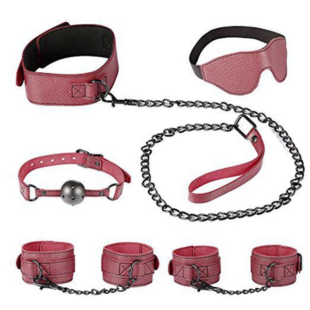 PU Bondage Restraints Kit BDSM Adults Toys sets