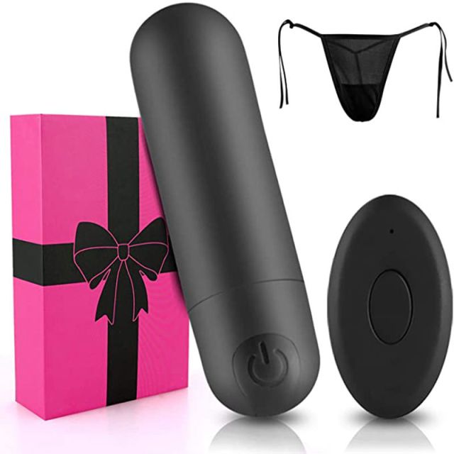 Vibrator with USB Rechargeable Wireless Remote Control  Mini G-Spot Nipple Clitoris  Massager