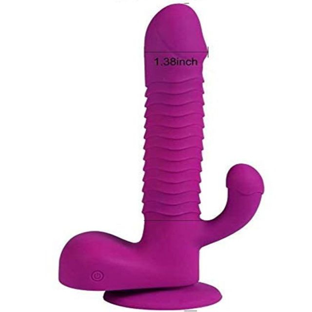 Silicone Waterproof  G spot Dildo Vibrator