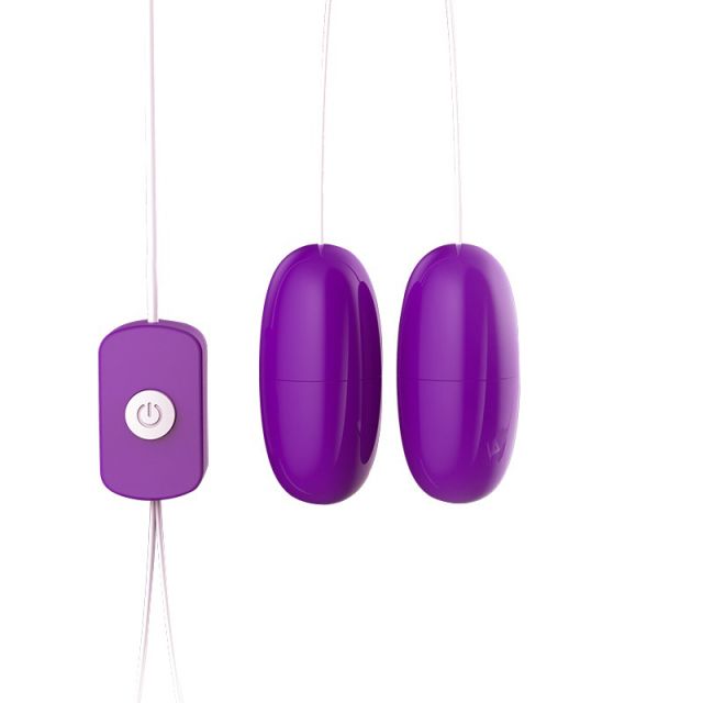 Sex toys mute strong vibration USB double vibrating egg
