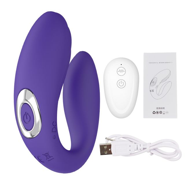 U-shaped masturbator couple resonance female masturbation vibrator