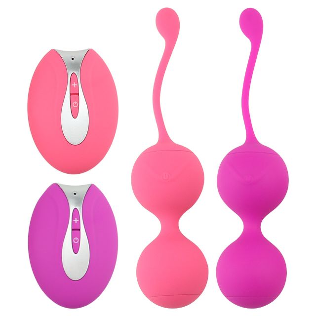 Silicone charge remote control for female masturbator