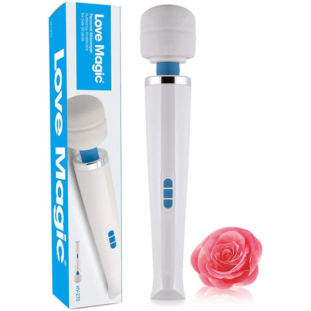 Upgraded magic wand massager wireless 8-speed and 20 modes for quiet massage