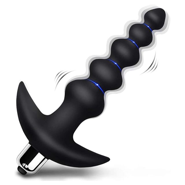 Vibrating Anal Beads Butt Plug 16 Vibration Mode Anal Sex Toys