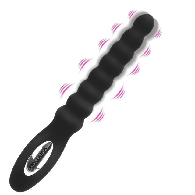10-speed anal massager for men and women anal bead prostate massage