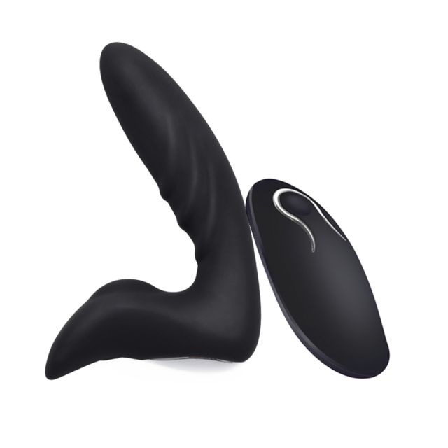 Prostate massager for men and women with wireless remote control anal plug