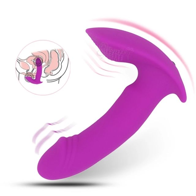 Wearable Vibrator Dildo Vibrating Panties Vaginal Massage G Spot Clitoris Stimulator