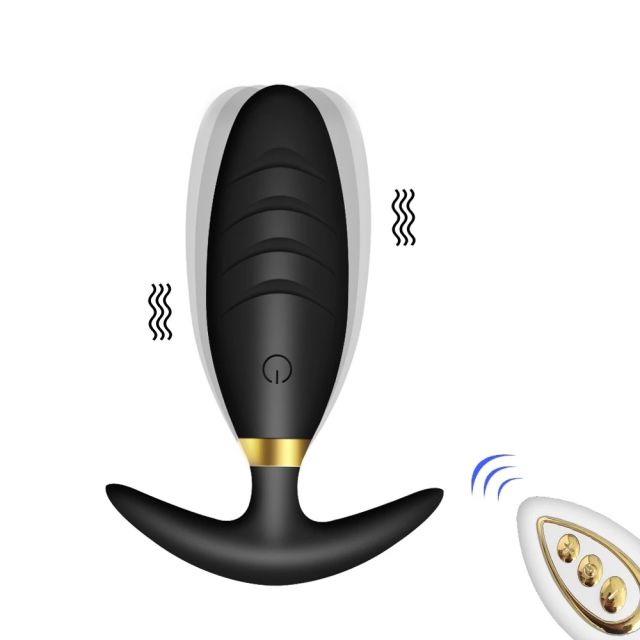 Anal Vibrator For Women Men Butt Plug Prostate Massager Wireless Remote Control