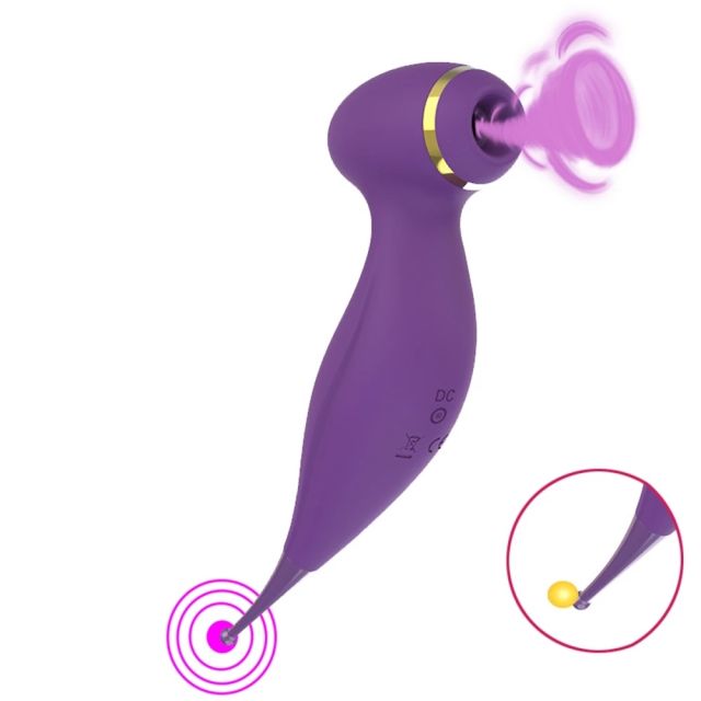 Clitoris sucker vibrator tongue vibrator nipples clit stimulator female sex toys