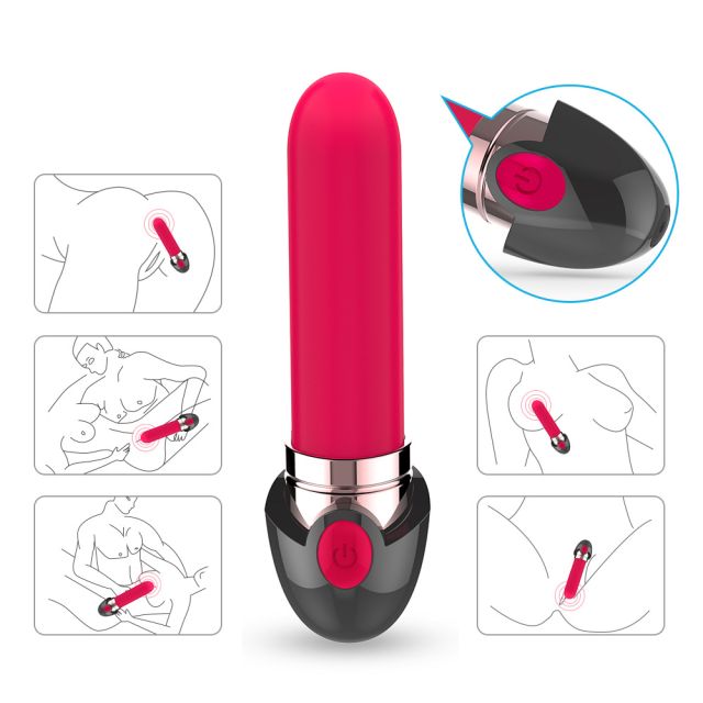REALLOVE Female lipstick vibrating egg wireless powerful vibrating masturbator clitoral stimulation