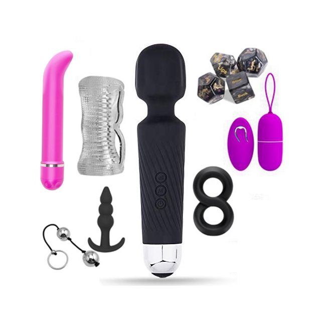 11pcs Wild Weekend Mega Sex Toy Kit For Couples