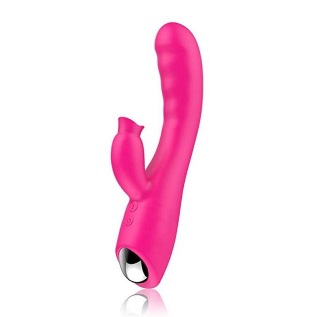 Waterproof Soft USB Recharging Cordless Wireless Dual Motor Silent 30 Frequency Pleasure Sucking Rabbit Vibrator Portable Decompression Artifact Relieves Muscle Tension Suction