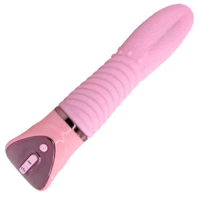 Rechargeable 10 Vibration Modes Soft Tongue Vibrator