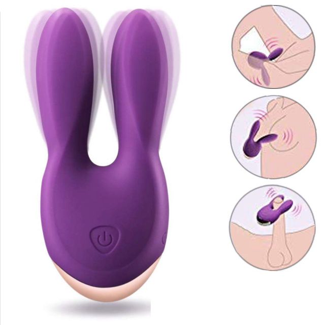 Portable Powerful Bendable Mini Rabbit Vibrator