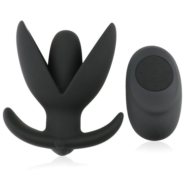 Wireless Medical Silicone 10 Speeds Anal Vibrator For Men Women Gay 