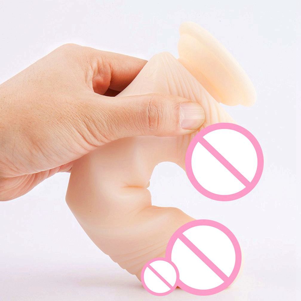 Realistic dildo silicone male artificial penis dick sex toys for woman female image
